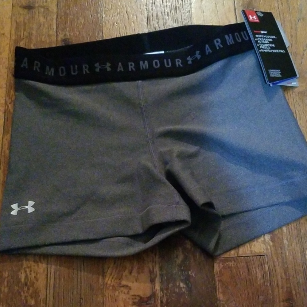 Under Armour heat gear spandex shorts